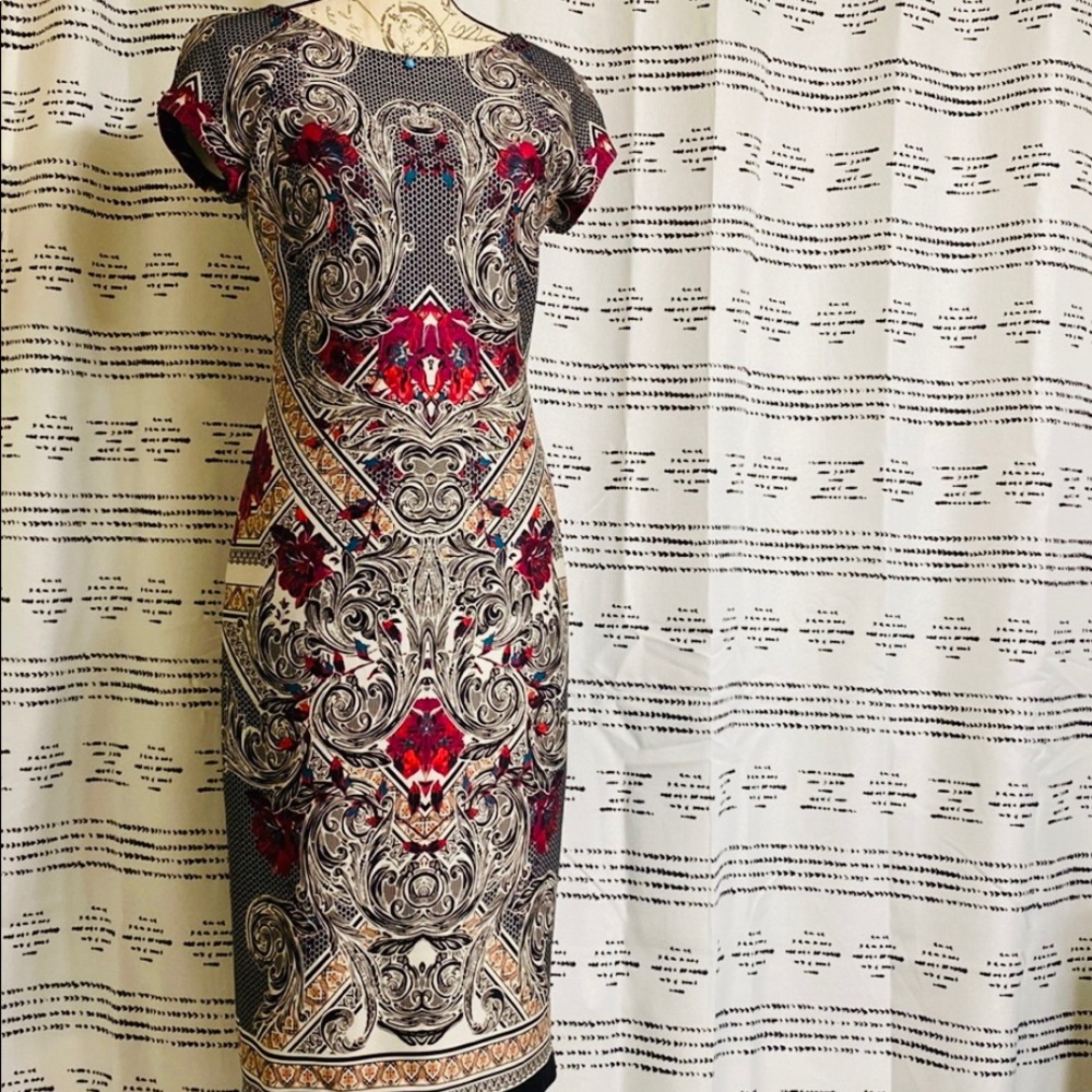 Women’s ECI Dress| By ECI New York| Cap Sleeve| Knee Length Cocktail Dress| Sz 6